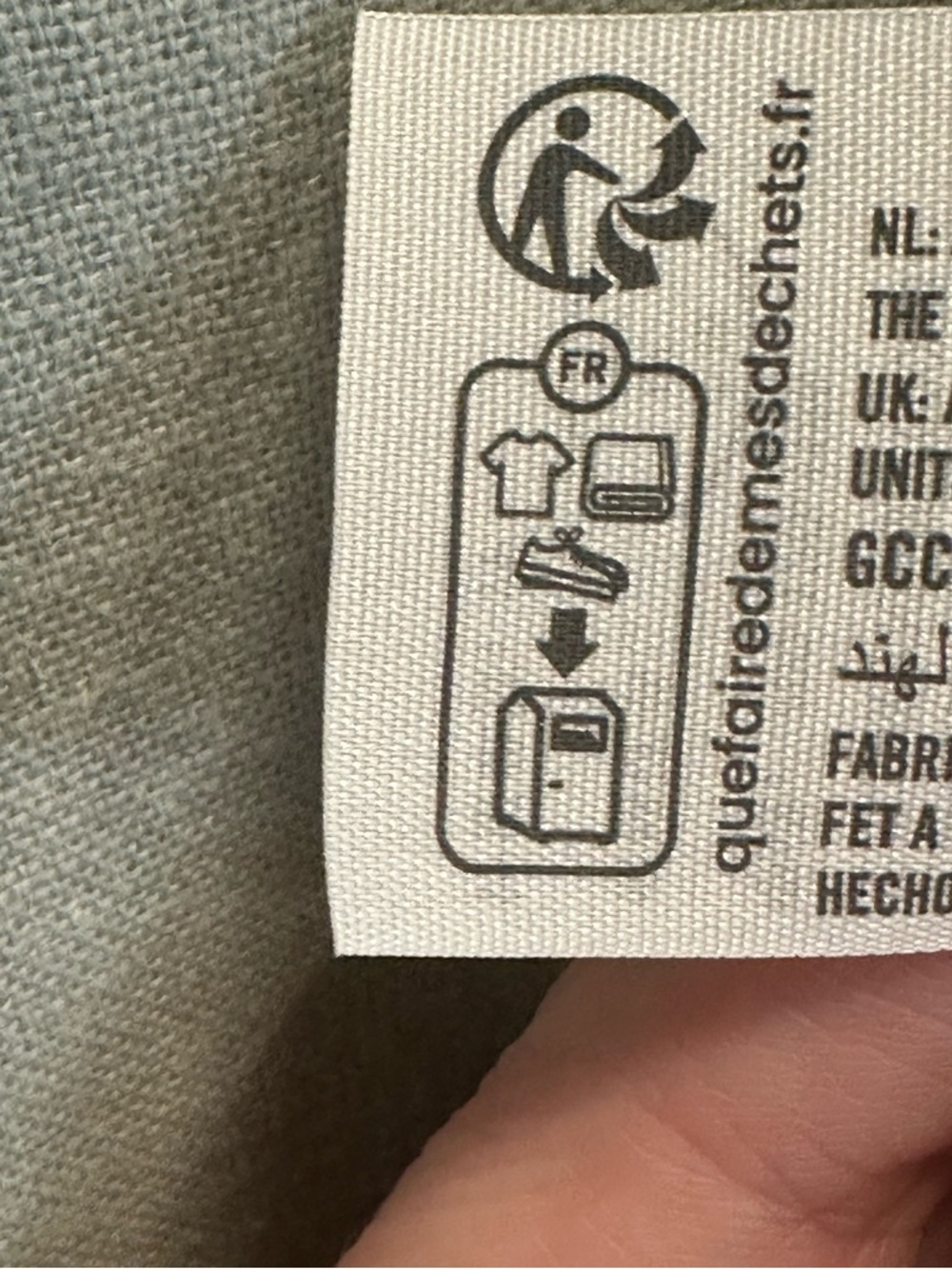 Abercrombie & Fitch Sage Green Linen Blend Blazer. Size M - Picture 6 of 7